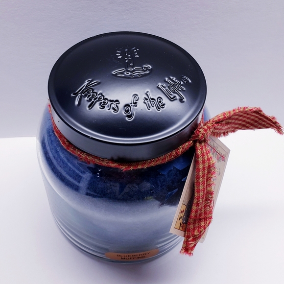 BLUEBERRY MUFFINS -A Cheerful Giver- Papa Jar Scented Candle, 34 oz - Picture 3 of 12